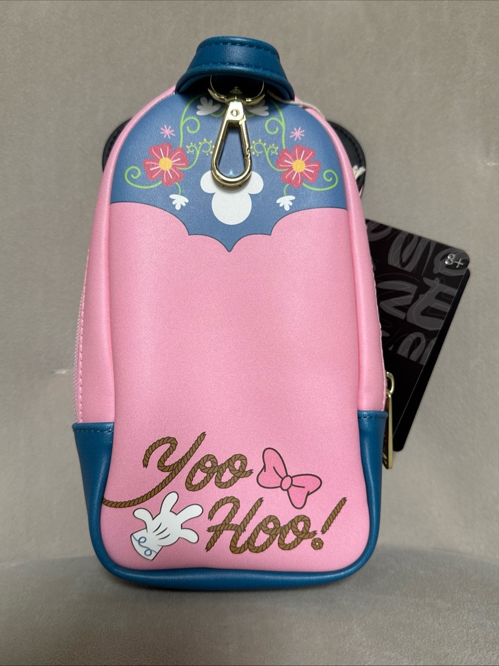 New! Loungefly Disney Western Minnie MINI Backpack Pencil Case NEW WITH TAGS NWT - Picture 3 of 10